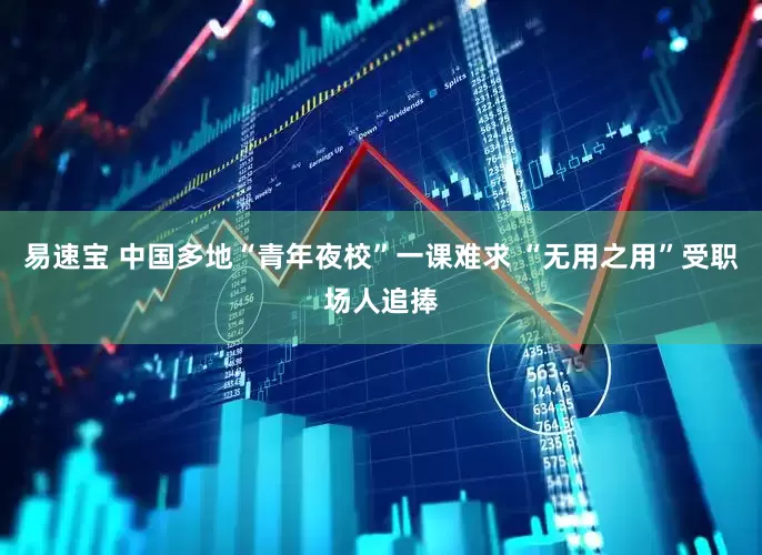 易速宝 中国多地“青年夜校”一课难求 “无用之用”受职场人追捧